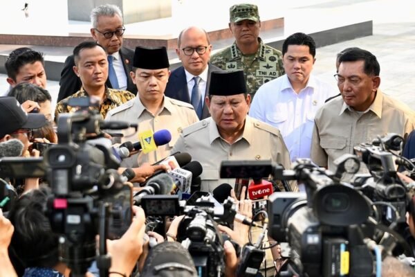 Presiden Prabowo : Indonesia Komitmen Dukung Proses Perdamaian di Timur Tengah